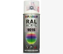MOTIP RAL 9016 GLOSS DUPLI-COLOR SPRAY АКРИЛОВАЯ КРАСКА СПРЕЙ 400 МЛ