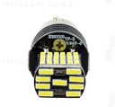 ЛАМПОЧКА ВНУТРІШНЄ СВІТЛО 45 LED (СВІТЛОДІОД) BA15S БІЛА 12V  фото 5