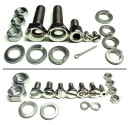ENSEMBLE BOULONS EN ACIER INOXYDABLE SIMSON AWO 425T TOURISTphoto 5