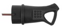 Заглушка резиновая 16А 230В IP44 с черным держателем