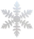 Наклейки СНЕЖИНКА Снежинка ОКНА Матовые 12см