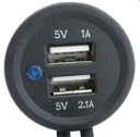 DISPOSITIVO DE CARGA USB 5V 3,1A RANURA HERMÉTICOS 12V 24V 