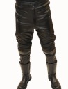 МОТОЦИКЛОВЫЕ КОЖАНЫЕ БРЮКИ С ЗАЩИТОЙ, РАЗМЕР 46