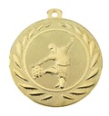 ЗОЛОТАЯ МЕДАЛЬ ПО ФУТБОЛУ DI.5.C.01 В УПАКОВКЕ 100 ШТ.