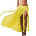 ДЛИННАЯ ПЛЯЖНАЯ ЮБКА, ТЮЛЬ МАКСИ ЦВЕТА