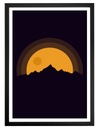 PLAKAT OBRAZ W RAMIE A3 PEJZAŻ DEKORACJA
