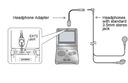 Адаптер для наушников GameBoy Advance SP GBA SP