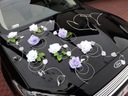 Украшение автомобиля свадебное украшение автомобиля лепестками
