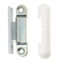 НАРУЖНЫЙ ЗАЖИМ ДЛЯ БАЛКОННОГО ОКНА, БЕЛАЯ ПЕТЛЯ