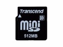 Transcend miniSD512MB Карта-miniSD 512MB miniSD