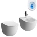 КОМПЛЕКТ: унитаз, биде, дюропластовое сиденье SLIM VERA.