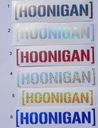 HOONIGAN - наклейка-голограмма, цвета!!!