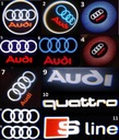 DIODO LUMINOSO LED LOGOTIPO PROYECTOR AUDI A3 A4 A5 A6 A8 Q3 Q5 Q7 