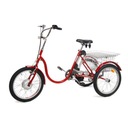 3-КОЛЕСНЫЙ ВЕЛОСИПЕД 24 RED SHIMANO, 6 скоростей