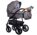 3в1 КОЛЯСКА-ГОНДОЛЬ + КОЛЯСКА + СИДЕНЬЕ / Verso