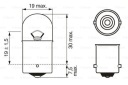 AMPOULE R5W 12V PURE LIGHT BOSCH 1987302204 R5Wphoto 15