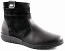 RIEKER X0181 TEX Женские ботильоны, черная кожа, R.37