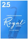 Трость для саксофона D'Addario RICO ROYAL. тенор 2,5
