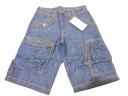 Короткие брюки для девочек Glitter Jeans R 128