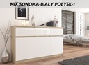 КОМОД 98 СМ С 3 ЯЩИКАМИ SONOMA HIGH GLOSS