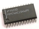Декодер MM74HC154WM от 4 до 16 строк SO24 Fairchild
