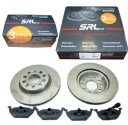 SRL ПЕРЕДНИЕ ДИСКИ, КОЛОДКИ, SEAT ALTEA LEON II TOLEDO