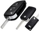 CITROEN C2 C3 PEUGEOT 207 307 308 CASING KEY 