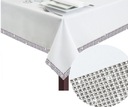 СТОЙКАЯ К ПЯТЯНЯМ СКАТЕРТЬ 140x220 ЦИРКОНИЙ АЛМАЗ ЦВЕТА