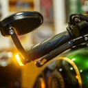 2X ПОВОРОТНИК DO МОТОЦИКЛА ДХО СВЕТОДИОДНЫЕ НАКОНЕЧНИКИ  фото 4