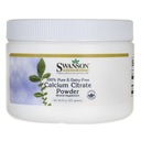 Swanson, 100% Czysty Cytrynian Wapnia w Proszku, Niepowacający, 350 mg, 8 u Marka Swanson Health Products