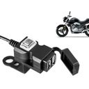 DISPOSITIVO DE CARGA MOTOCICLETA MOTOR QUAD 2 PIEZAS USB 1A + 2,1A 