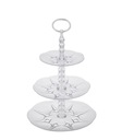 ПЛАСТИКОВЫЙ ПОДНОС ДЛЯ ТОРТА, ФРУКТЫ, 3 УРОВНЯ, ЦЕНА