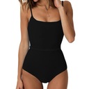 КУПАЛЬНИК ЦЕЛЬНЫЙ, ЧЕРНЫЙ LAKI M