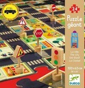 DJECO Puzzle Giant - Улица + дорожные знаки