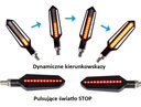 Динамические поворотники плюс СТОП 2 шт. 24LED