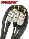 КАБЕЛЬ mini JACK 3,5 - 2RCA PROLINK EXCLUSIVE 10м