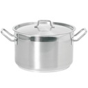 СРЕДНЯЯ СТАЛЬНАЯ КОРЗИНКА С КРЫШКОЙ 4 Л PROFI LINE HENDI 831205