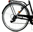 Мужской женский городской велосипед 26 Dallas, 7 скоростей