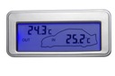 СИНИЙ автомобильный термометр для внутреннего и наружного использования