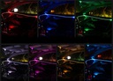 6x EL WIRE FIBER OPTIC LED RGB AMBIENT PILOT APP 8 м