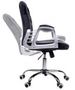 Велюровый офисный стул, WHITE GIOSEDIO, кристаллы