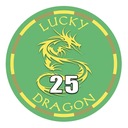 Жетон Lucky Dragon Poker Керамика Номинальная стоимость 25