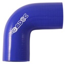 MDC SILICONE ELBOW 51 мм, 90 градусов, синий турбо интеркулер, впускной патрубок, плетеный