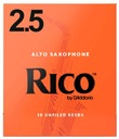 Трость D'Addario RICO для альт-саксофона 2,5