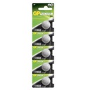 5x Bateria litowa GP CR2032 3V zegarkowa LITHIUM