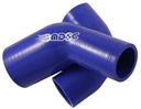 MDC SILICONE ELBOW 25 мм плетеный интеркулер с углом наклона 90 градусов