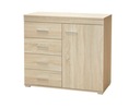 M5 КОМОД 100 см ШКАФ ДУБ СОНОМА с 4 ящиками