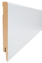 15 CM LISTWA PRZYPODŁOGOWA MDF Biała RYFLOWANA