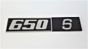 Эмблема-значок с надписью 650 S для Fiat 126p