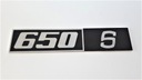 Эмблема-значок с надписью 650 S для винтов Fiat 126p